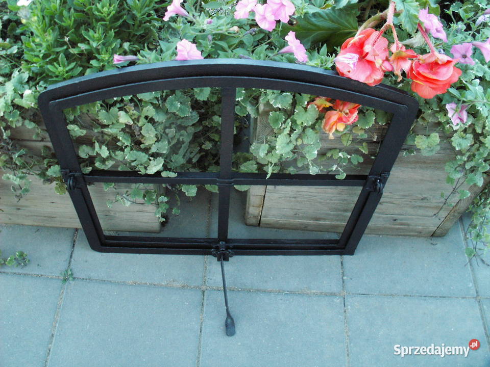 Stare okno rama okienna retro loft lustro altana