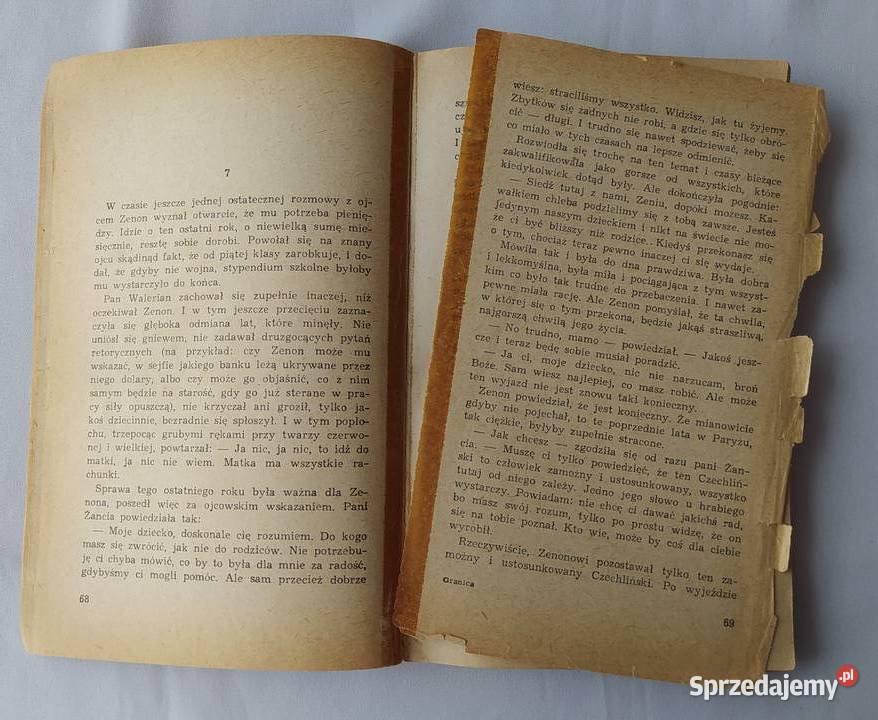 GRANICA Zofia Nałkowska literatura piękna - proza polska Kultura i Rozrywka Hajnówka