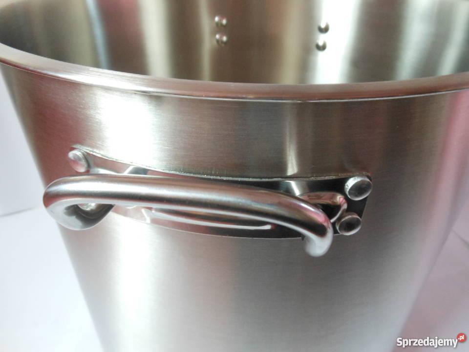 Duży WĄSKI Garnek 100L Stal Nierdzewna na Kozienice
