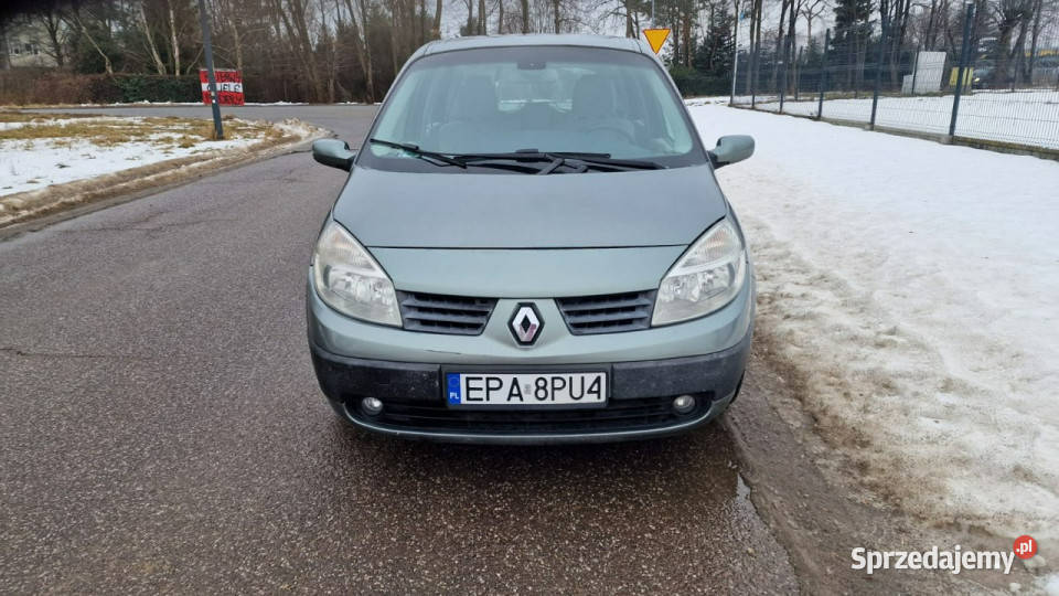Renault Scenic 20 LPG GAZ do 2035r 5os Tempomat Pabianice
