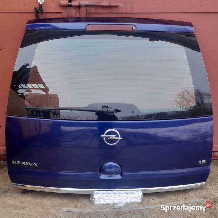 Opel meriva a lift klapa bagaznika zderzak tyl osobowe Klapy bagażnika Nisko