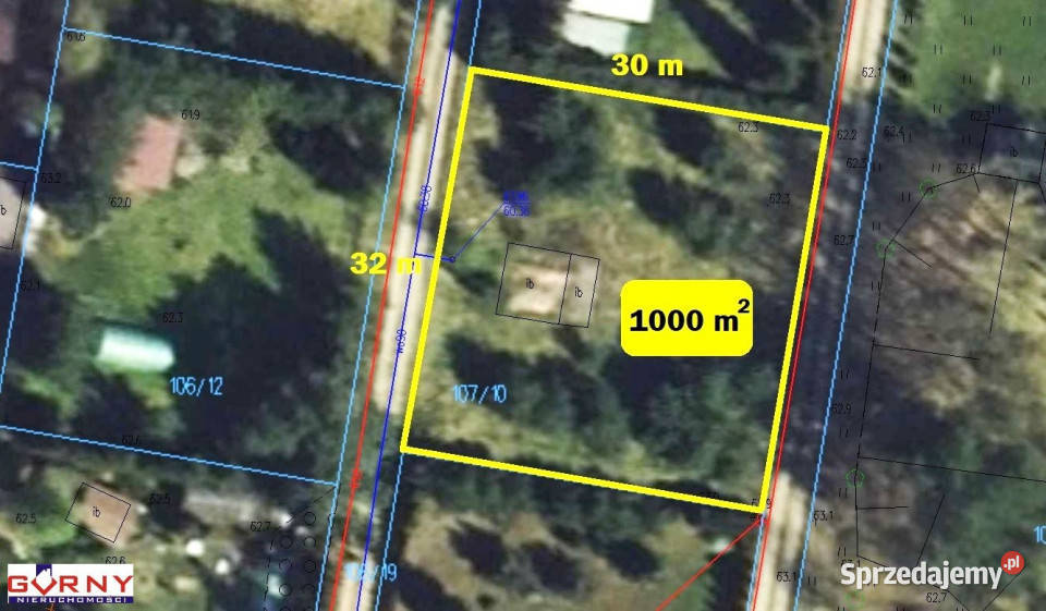 Działka 1000m2 Dąb Polski