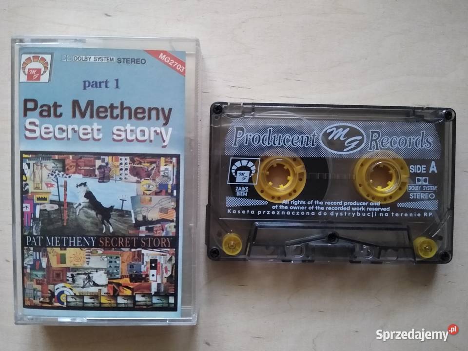 Pat Metheny Secret Story part 1 kaseta Płyty i kasety pomorskie Gdańsk