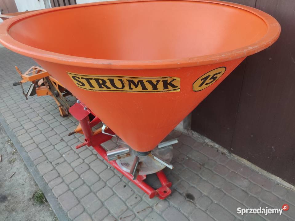 Rozsiewacz nawozów lejek strumyk 400 2025r Grębień