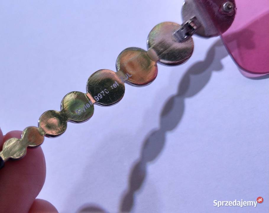 Różowe złote okulary UV400 Avanglion Einar Group Okulary Warszawa