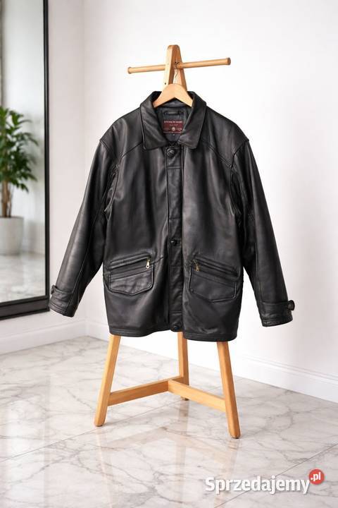 Skórzana kurtka Andrew Marc skóra licowa stan Wrocław
