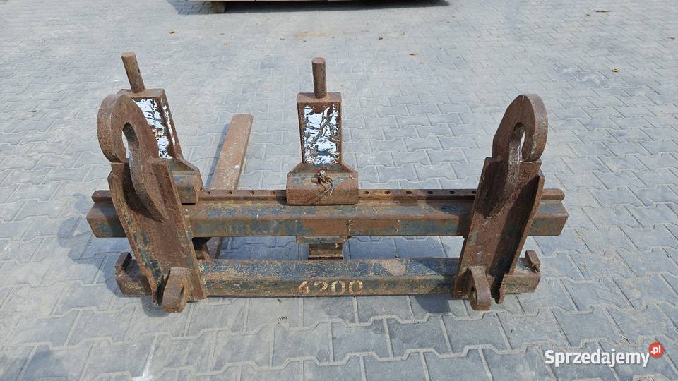 Widły do ładowarki pod szybkozłącze Volvoduży BM Osprzęt roboczy