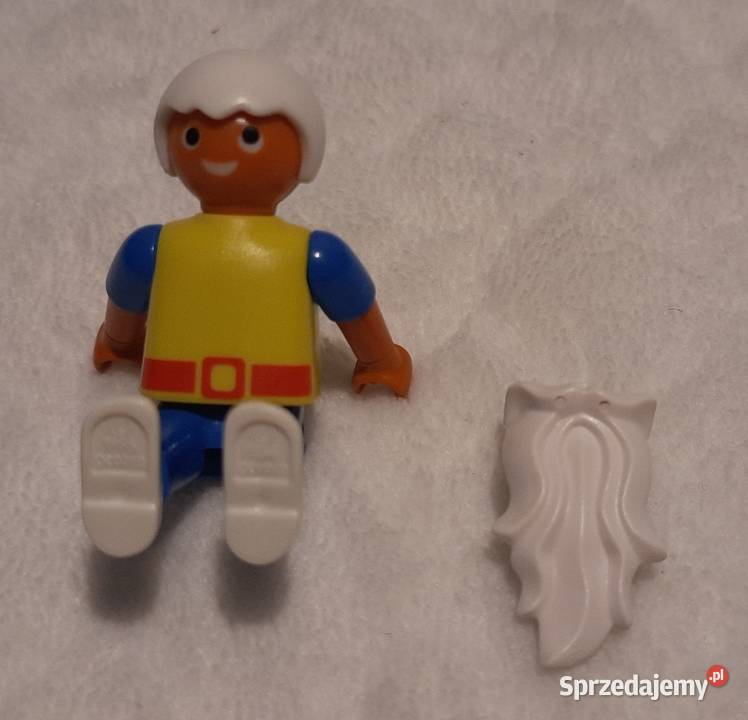 Ludzik z białą brodą Playmobil Geobra 1995 52