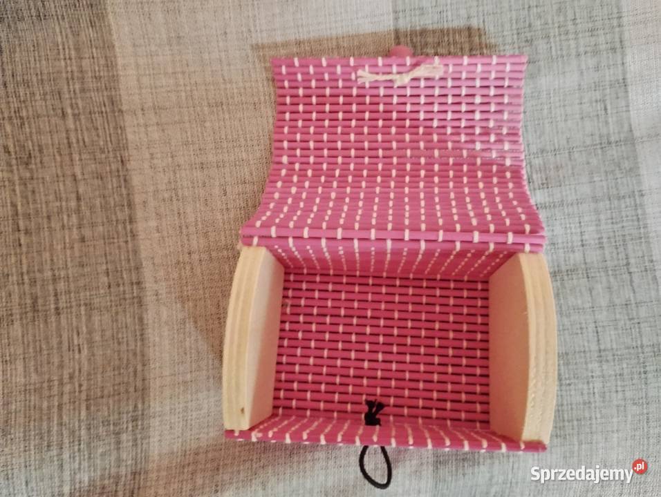 Różowa szkatułka Pozostałe Siemiatycze sprzedam