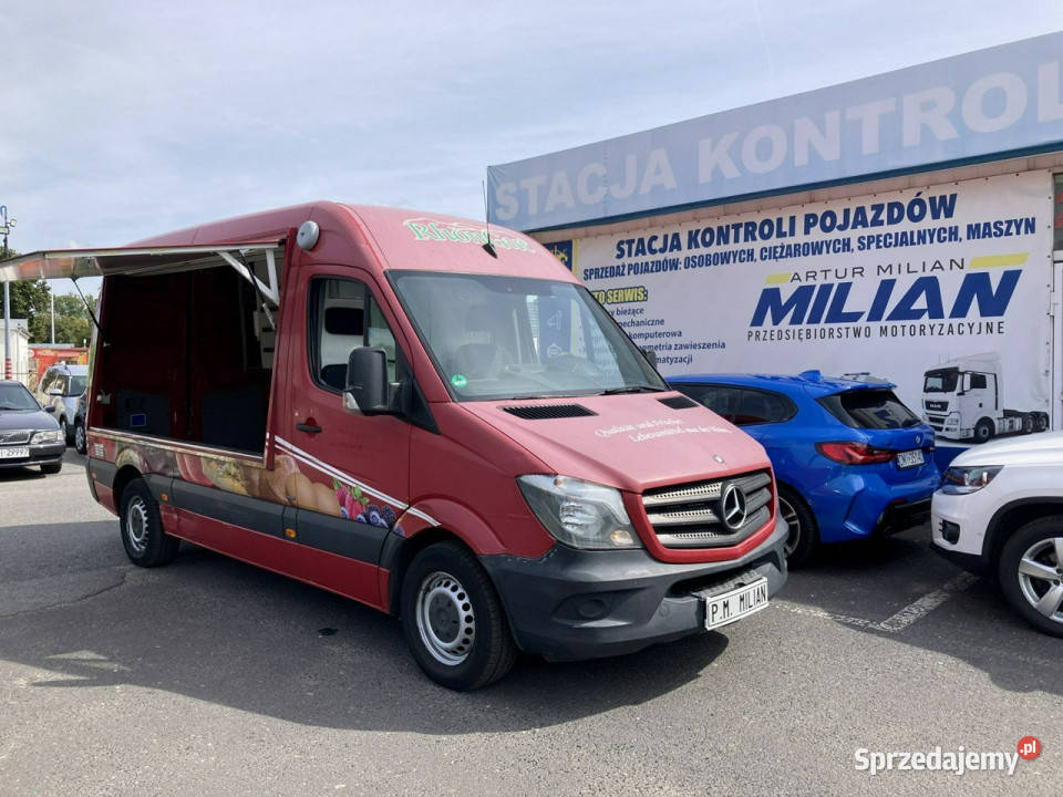 Mercedes Sprinter Autosklep pieczywa sklep Bar 130KM Syców