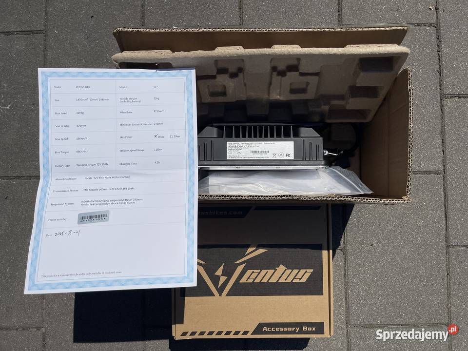 Ventus One Plus V1 28kW 2026 Nowy 130 h 0 Wrocław