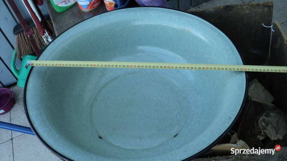 Duża misa emaliowana 60 Bydgoszcz