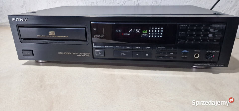 SONY odtwarzacz CD player CDP 790 CDP790