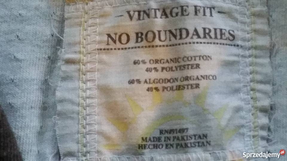 no boundaries vintage bluza męska mięka bawełna Kielce sprzedam