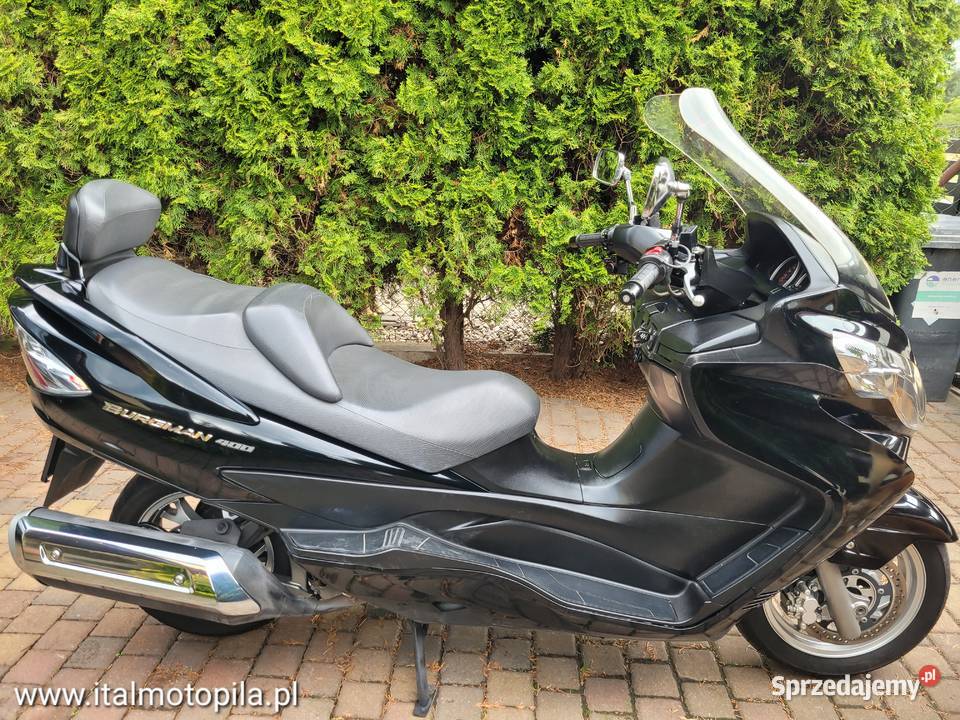 SUZUKI BURGMAN K8 400i Limiteditalmotopila skuter Piła