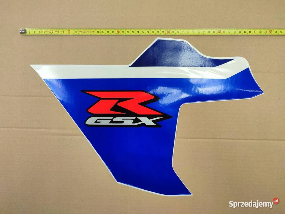 ZESTAW NAKLEJEK NA LEWY BOCZEK SUZUKI GSXR750
