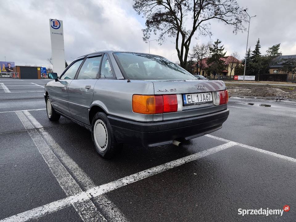1990 Audi 80 B3 nieuszkodzony Łódź