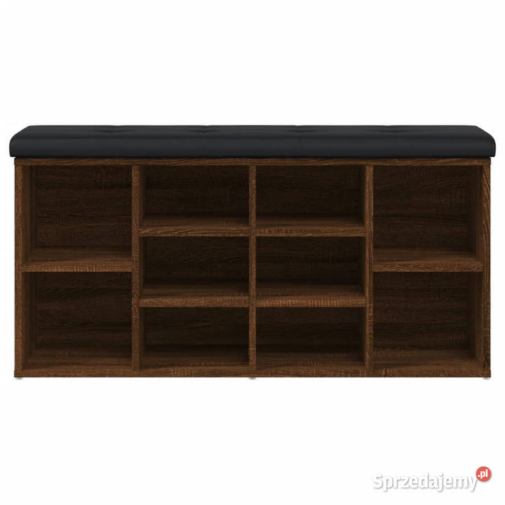 Ławka na buty brązowy dąb 102x32x50 WM835116 sprzedam
