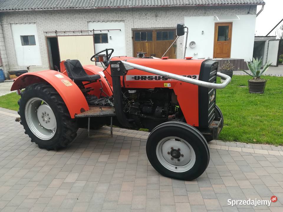 Ciągnik Ursus 3502 Ciągniki mazowieckie Szymanowice Duże