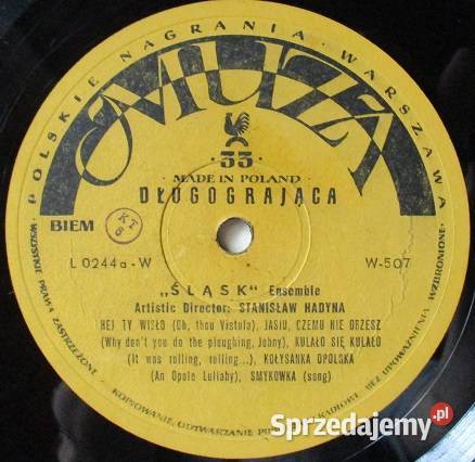Śląsk Ensemble Śląsk pieśni muzyka płyta Łódź