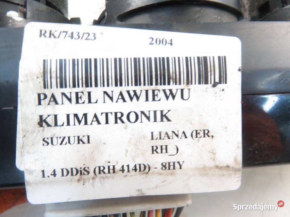 KLIMATRONIK SUZUKI LIANA 3951059J30 małopolskie