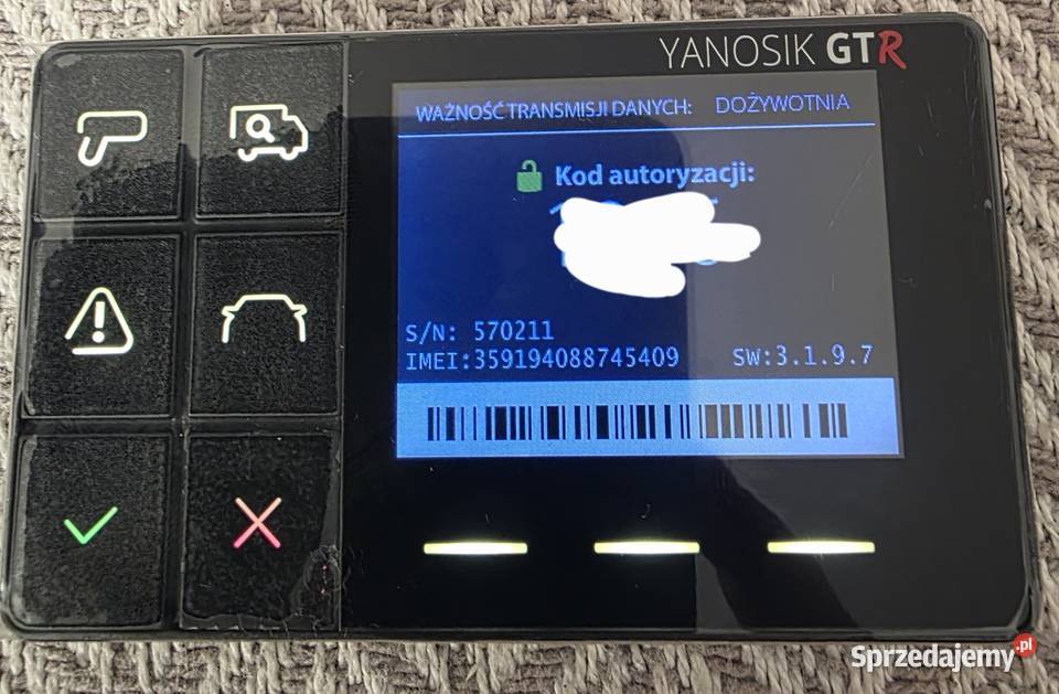Yanosik Gtr dożywotni abonament Wola Uhruska