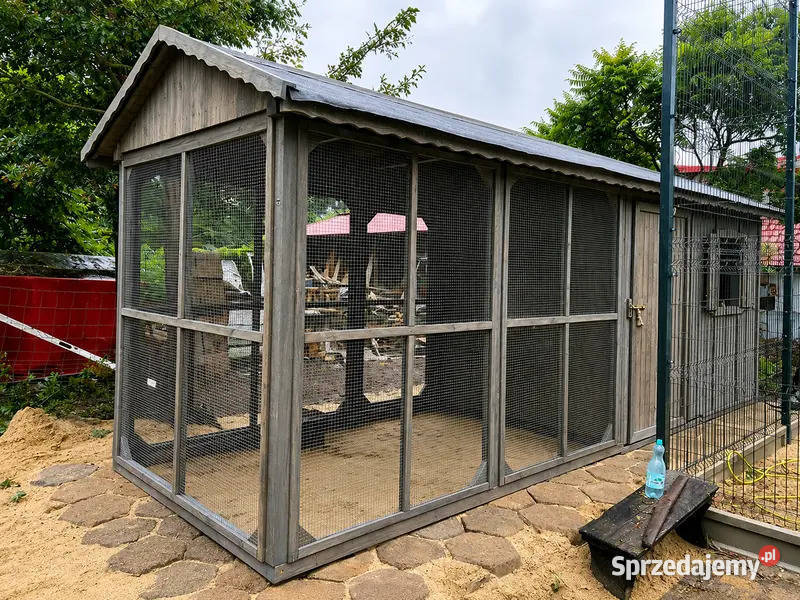 KURNIK KLATKA Z WYBIEGIEM ROZMIAR 6x2 m
