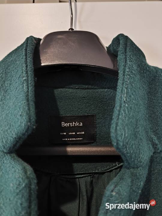 Płaszczyk damski Bershka rozmiar M butelkowa