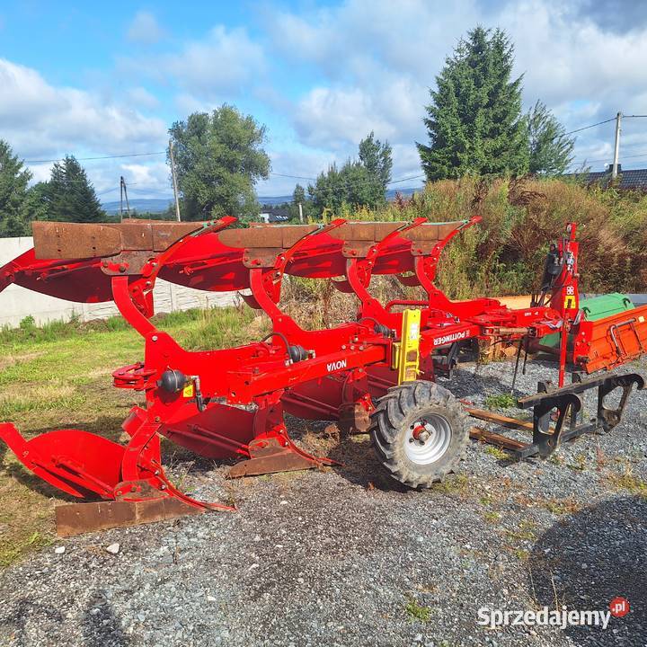 Pług Pottinger servo 25 4 skibowy 2015 nieuszkodzony Krajno-Zagórze