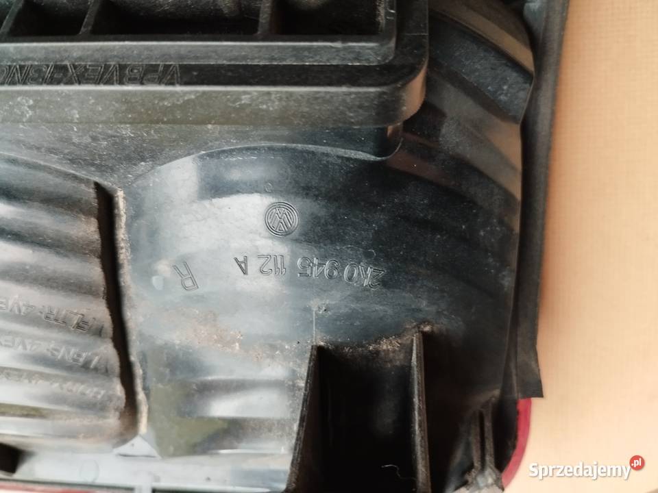 Lampy tył lewa prawa oryginalne OEM VW Caddy Kamocin