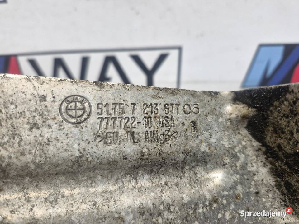 BMW X3 F25 MOCOWANIE OSŁONY SILNIKA LEWY PRZÓD osobowe sprzedam