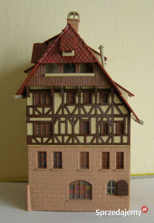 Domek 13 kolejka skala N Modelarstwo Łódź