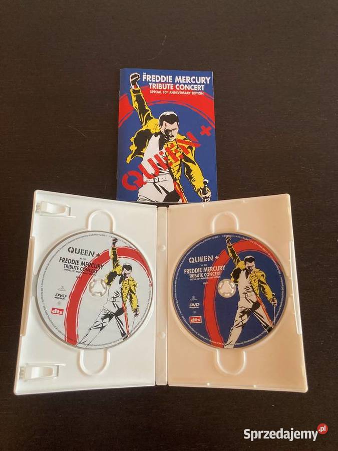 DVD Freddie Mercury Tribute Concert 10 th 2 płyty Elbląg