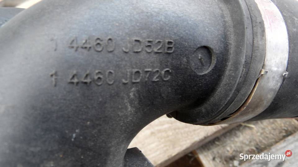 QASHQAI I J10 LIFT rura dolot powietrza