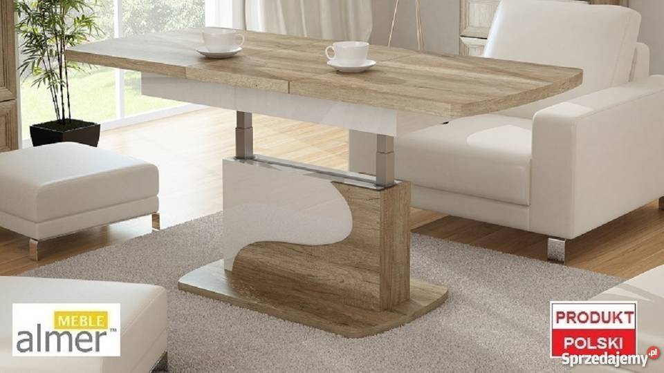 Ława L49 RAMA POŁYSK rozkładana do 160 łódzkie sprzedam