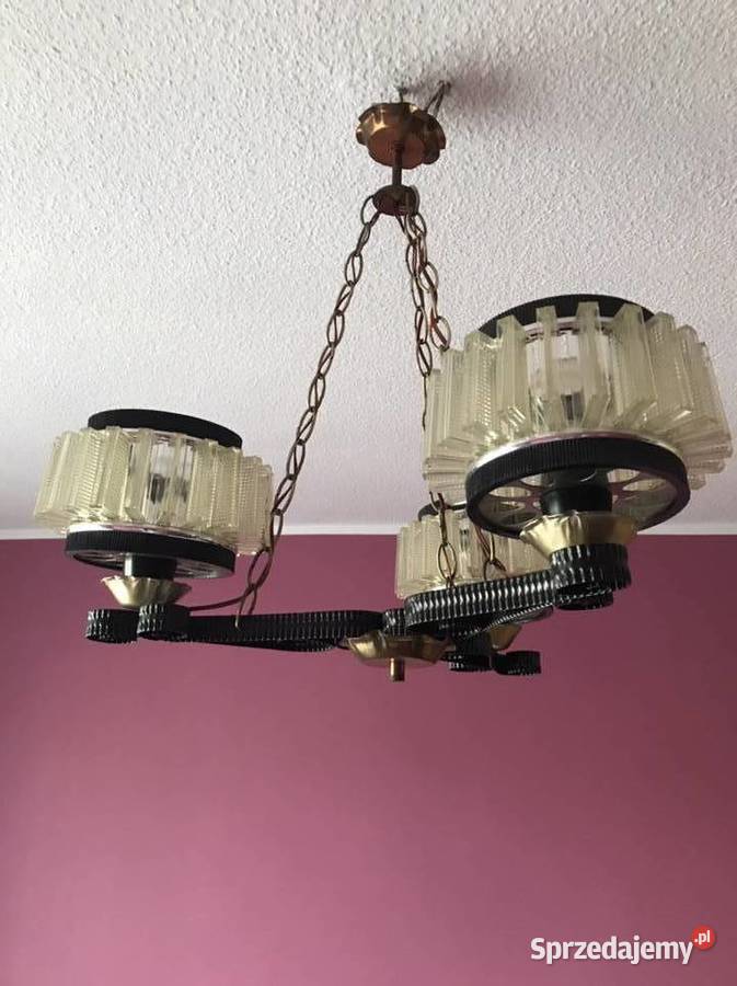 Lampa wisząca antyk Oświetlenie Syców