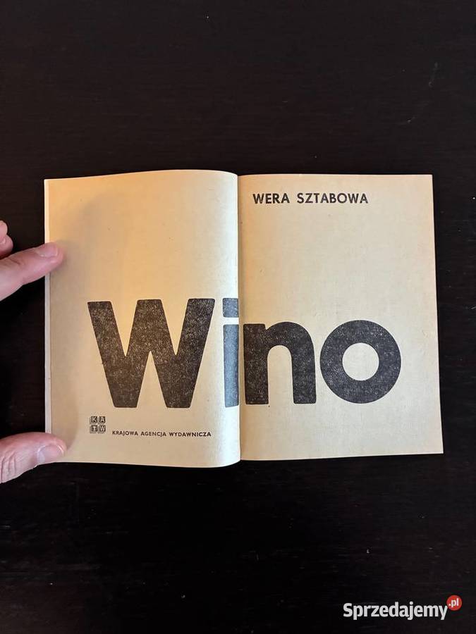 Wera Sztabowa Wino warmińsko-mazurskie Elbląg