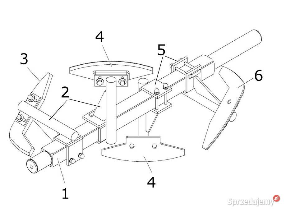 Wał mieszalnika mixokret Putzmeister M740 Kraków sprzedam