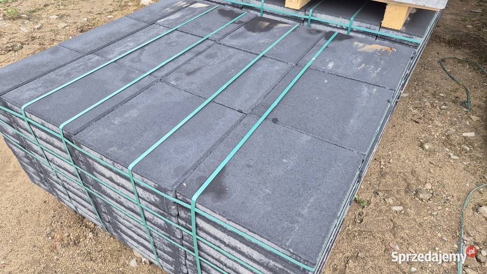 Płytka chodnikowa grafitowa Hryniewicze