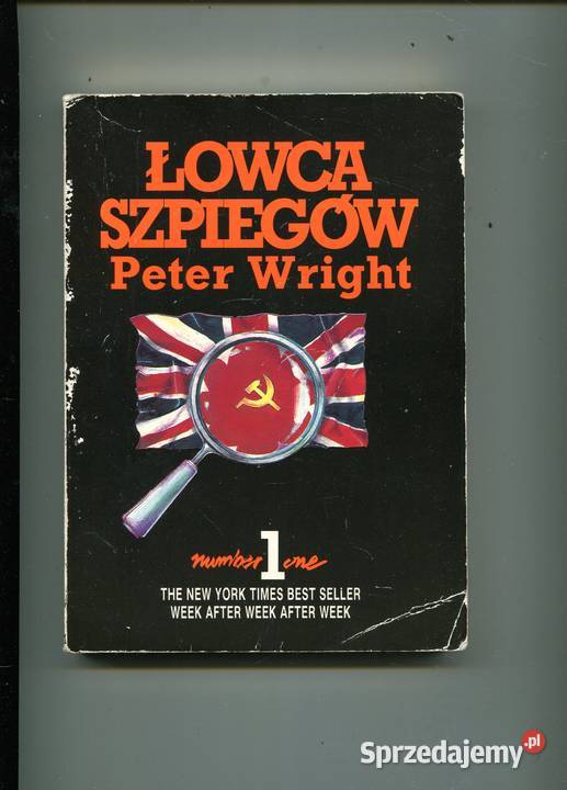 Łowca szpiegów Wright Rok wydania 1991 zachodniopomorskie Szczecin
