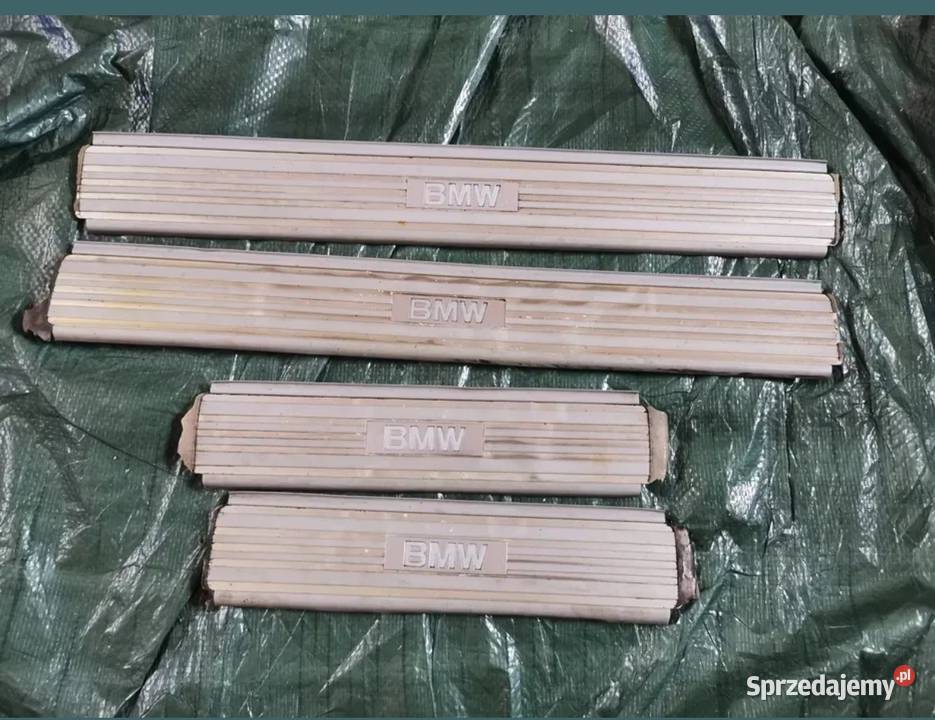 Listwy nakładki progowe BMW e34 lift Żory sprzedam