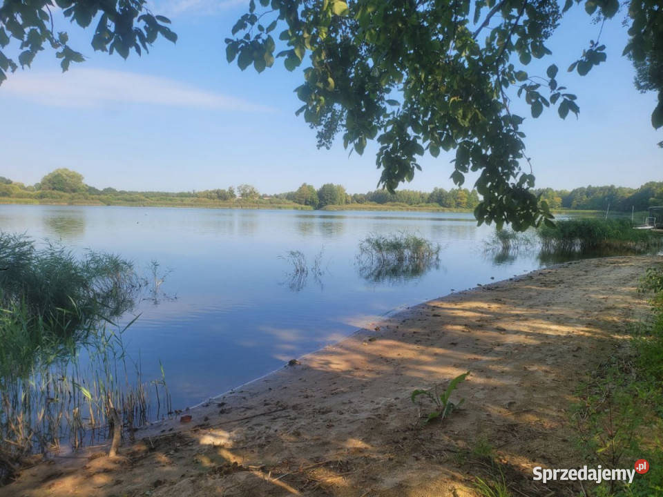 Działka z linią brzegową i prywatną plażą 150zł/m2 Żnin