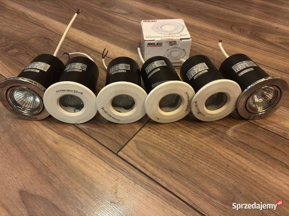 Halogeny podsufitowe 6 plus oprawa wysyłka łódzkie Wiśniowa Góra