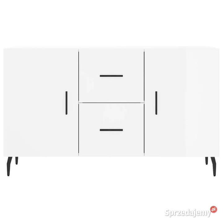 Komoda biała z połyskiem 100x36x60 materiał mazowieckie Warszawa