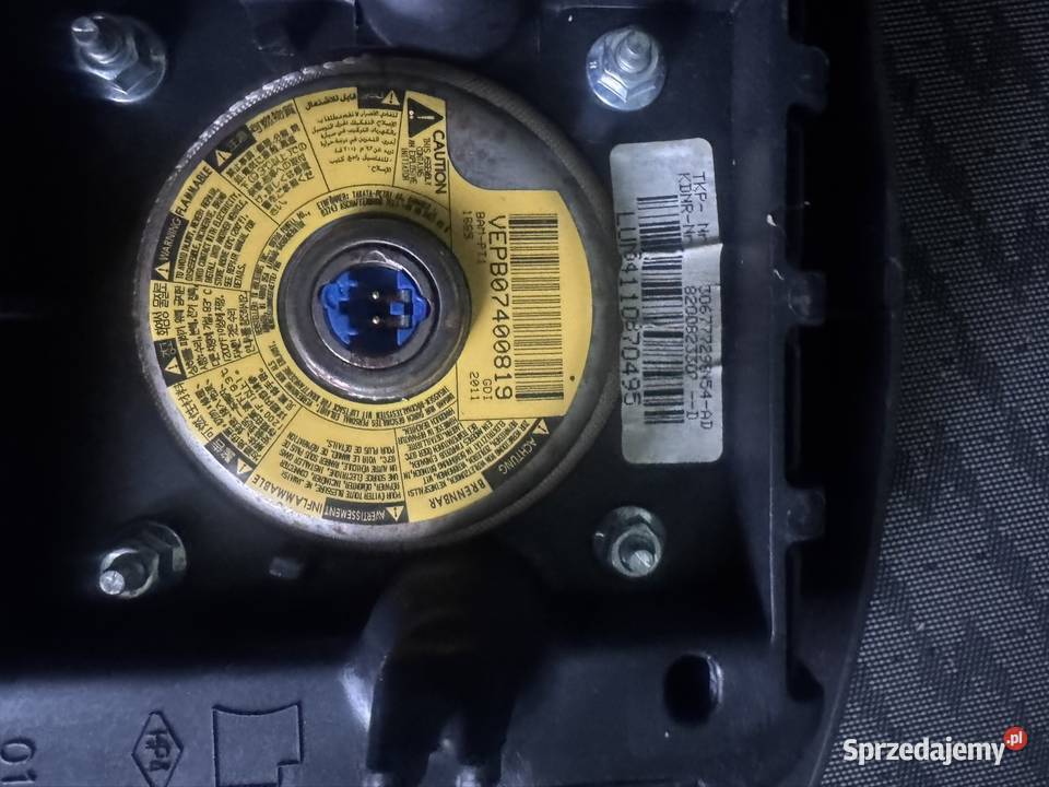 Poduszka powietrzna kierownicy Dacia Sandero Części samochodowe Parczew sprzedam