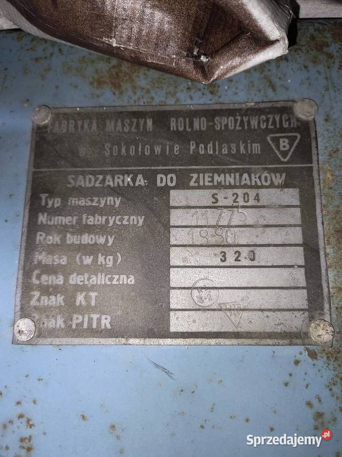 Sadzarka do ziemniaków dwurzędowa polska czeska Kielce