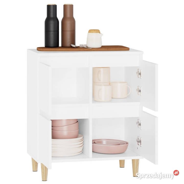 Komoda biała 60x35x70 materiał drewnopochodny Komody mazowieckie
