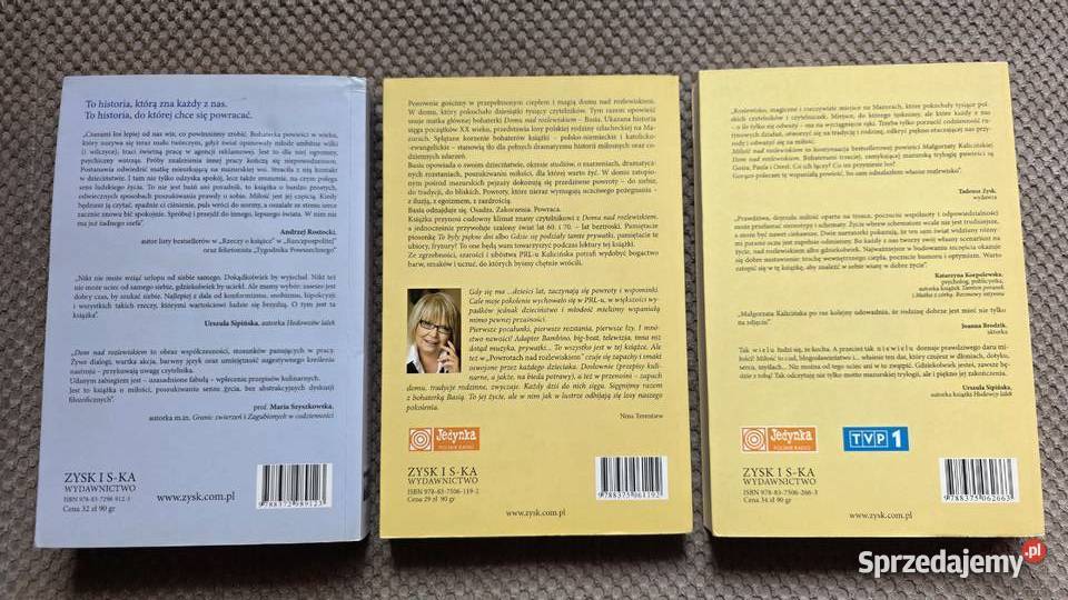 Małgorzata Kalicińska trylogia rozlewiskiem miękka Kraków