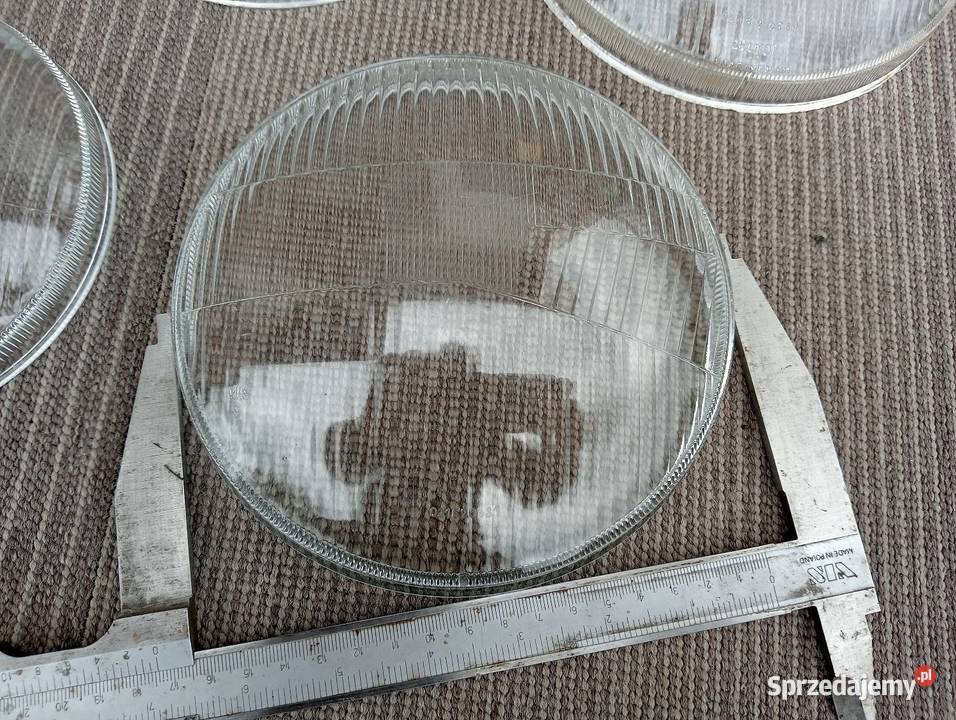 Szkło przedniej lampy WSK SHL junak wfm Brzesko