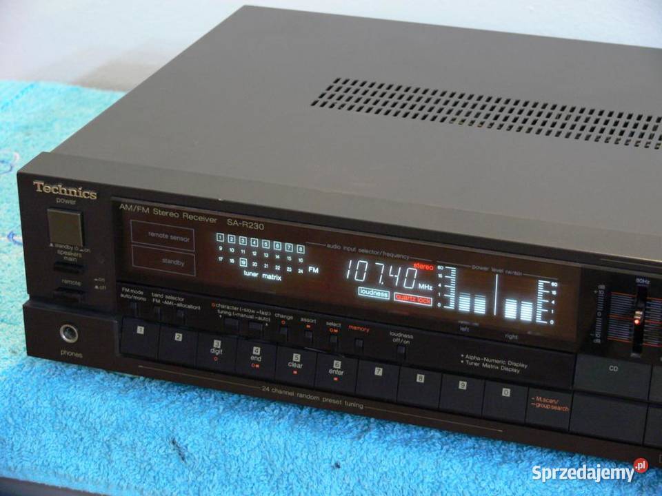 Amplituner z korektorem Technics SAR230 mocny podkarpackie Jasło